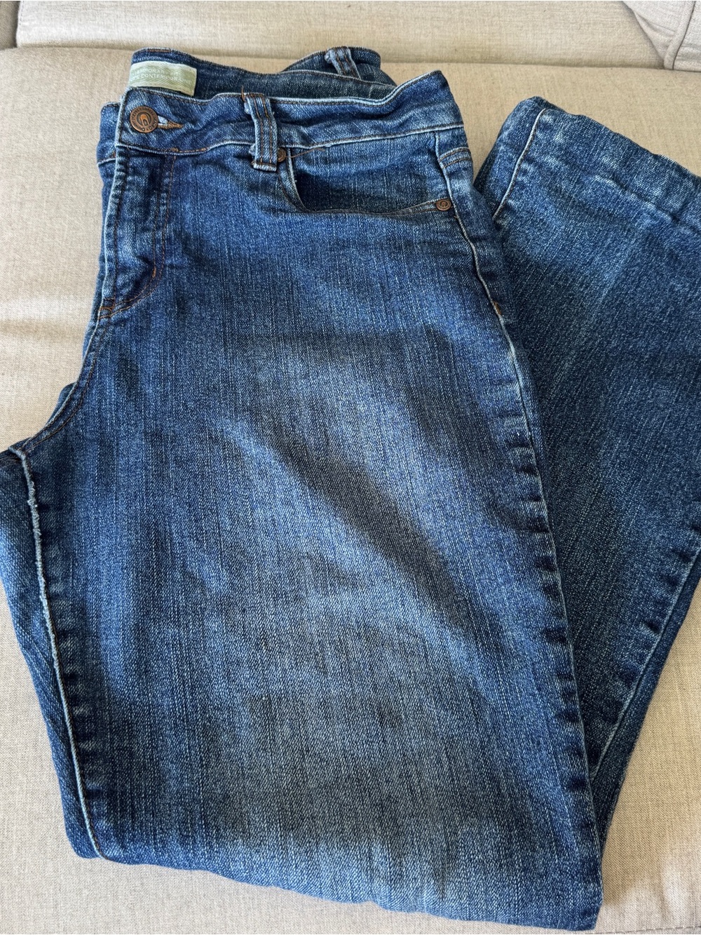 Women’s Boot Cut Jeans - Dark Blue
